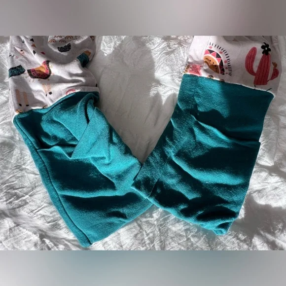 Little Sleepies Llama Love Zippy Pajamas Size 18-24 Months - Picture 5 of 11